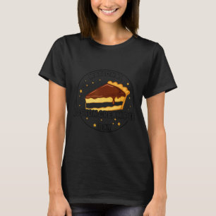 I Celebrate National Boston Cream E Day Food Cake  T-Shirt