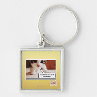 I chase bad fing awai keychain