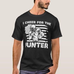 I Cheer For The Punter   American Football Vintage T-Shirt