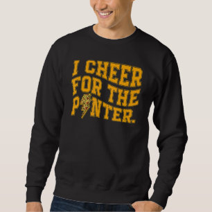 I cheer For The Punter retro Sweatshirt