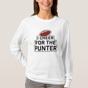 I Cheer for the Punter T-Shirt