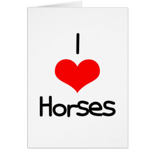 I chevaux de coeur (amour)