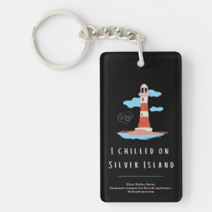I chilled on Silver Island keychain