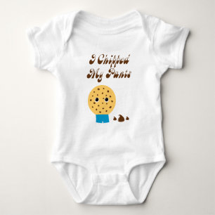 I Chipped My Pants Chocolate Chip Cookie Baby Bodysuit