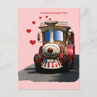 I Choo-Choose You Postcard