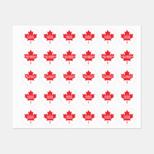I Choose Canada Clothing Labels