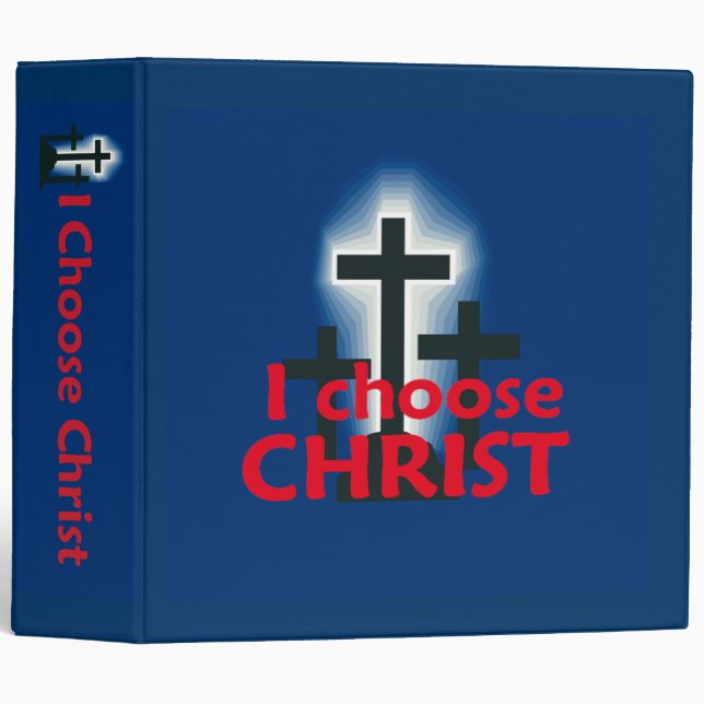 I Choose Christ Avery Binder (Front/Spine)