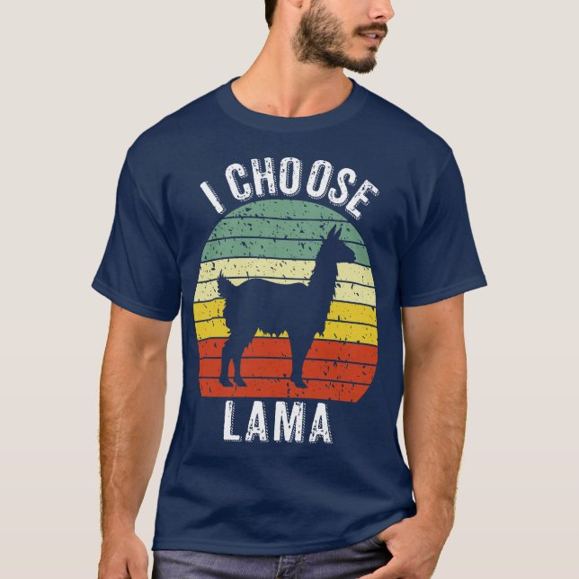 I Choose Lama T-Shirt (Front)