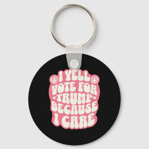I Choose The Felon Funny Trump Patriot Republican Keychain