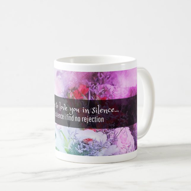 I Choose to Love You: Romantic Love Quote  Coffee Mug (Front Right)