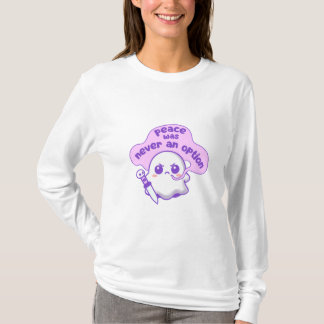 I Choose Violence Ghost Funny Skull T-Shirt