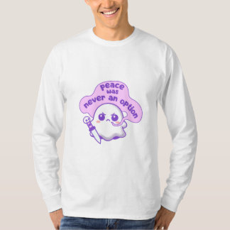 I Choose Violence Ghost Funny Skull T-Shirt