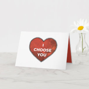I Choose You Daily Card