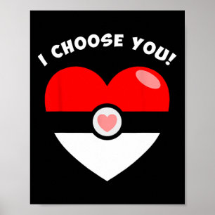 I Choose You Valentine's Video Game Parody 1  Poster