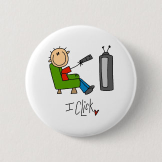 I Click TV 2 Inch Round Button