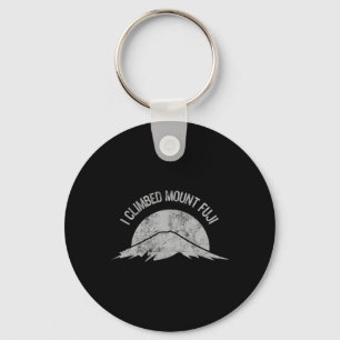 I Climbed Mount Fuji Japan Mountain Climbing Natur Keychain