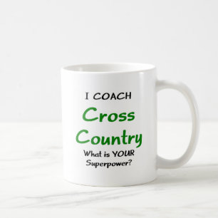 I coach cross country coffee mug