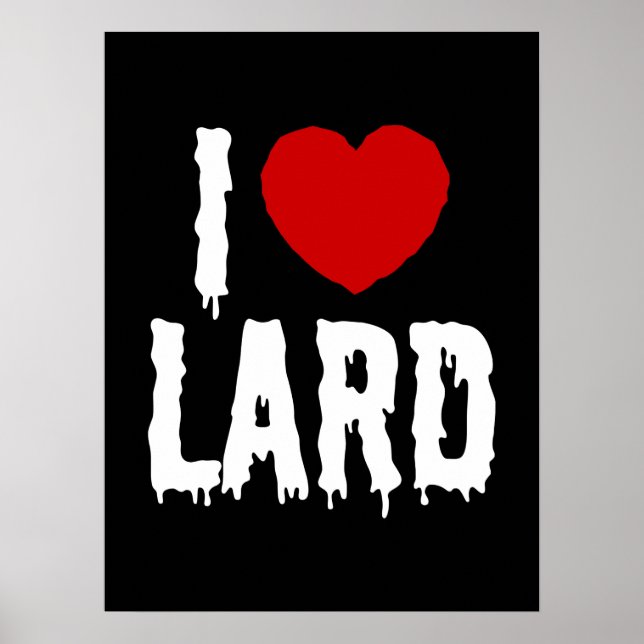 I COEUR [LOVE] LARD POSTER (Devant)