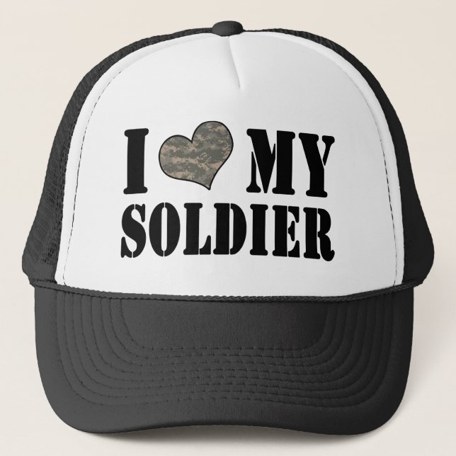 I coeur mon casquette de soldat (Devant)