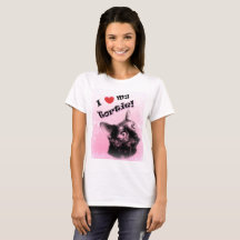 I coeur mon T-shirt de Tortie