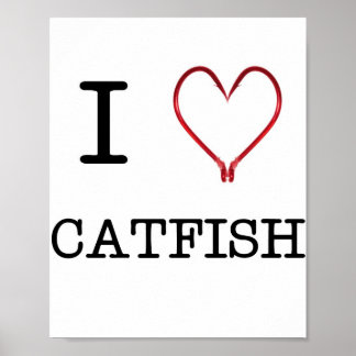 I [Coeur] Poster de poisson