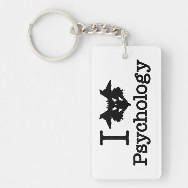 I Coeur (Rorschach Inkblot) Psychologie (Devant)