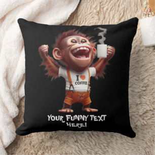 I ♥ Coffee Throw Pillow