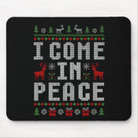 I Come In Peace I'm Peace Matching Couple Christma