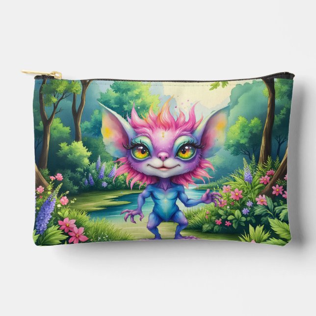 I Come in Peace… Probably.  Accessory Pouch (Front)