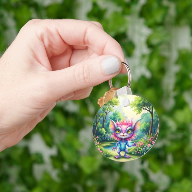 I Come in Peace… Probably.  Keychain (Hand)