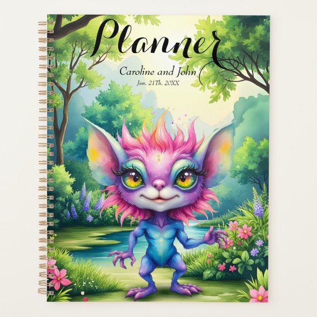 I Come in Peace… Probably.  Planner (Front)
