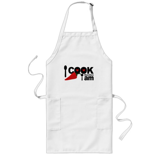 I cook apron - choose style & colour (Front)