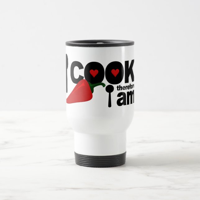 I cook mug - choose style & colour (Center)