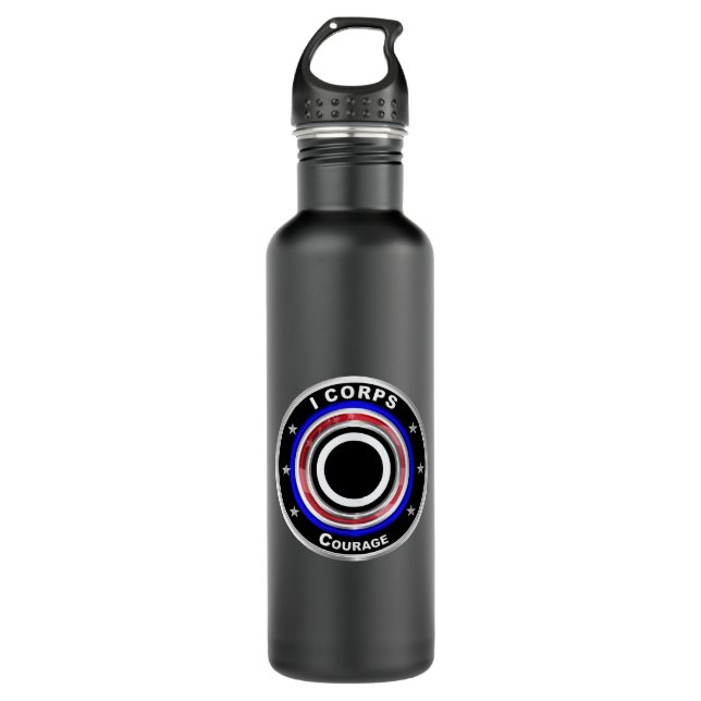 I Corps “America’s Corps” 710 Ml Water Bottle (Front)