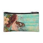 I Cosmetic Bag Mermaid by the Seashore