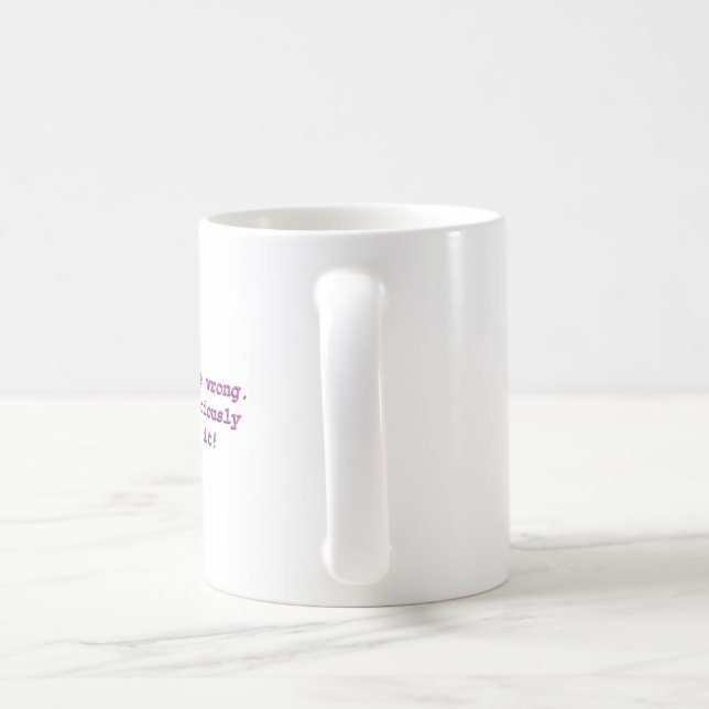 I could be wrong.  But, I seriously doubt it! Coffee Mug (Handle)