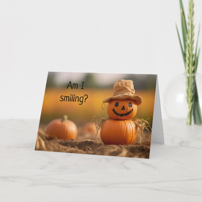 I COULD NOT BE "HAPPIER" FOR "YOU" CARD (Front)