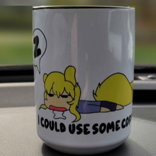 I Could Use Some Coffee Two-Tone Coffee Mug