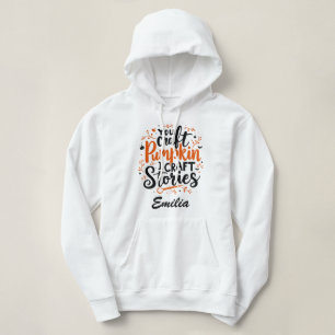 I Craft Stories Halloween Custom Hoodie for Writer