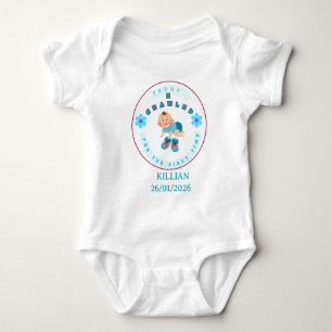 I Crawled 1rst time Baby Bodysuit