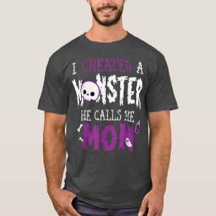 I Created A Monster Halloween Costume Tee For Mom