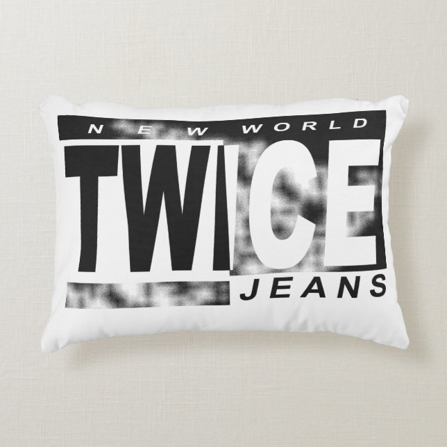 i created my own brand, hope you like every look accent pillow (Front)