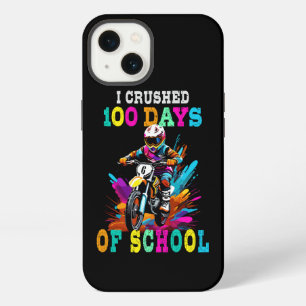I crushed 100 days of school Motocross iPhone 13 Case