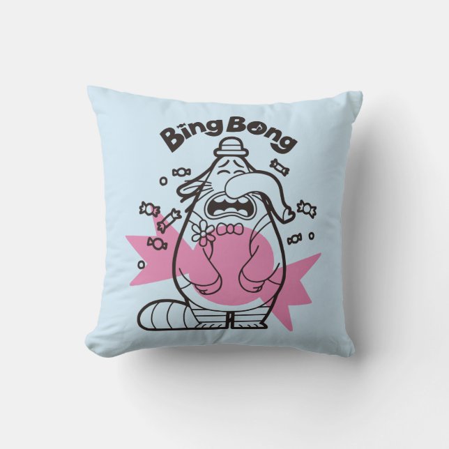 I Cry Candy! 2 Throw Pillow (Front)