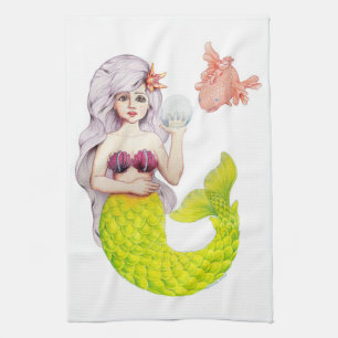 I’d Rather be a Mermaid! Kitchen Towel