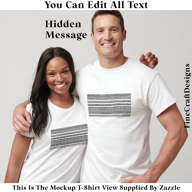 I’d Rather Be At Home Hidden Message 084 Funny T-Shirt (Creator Uploaded)