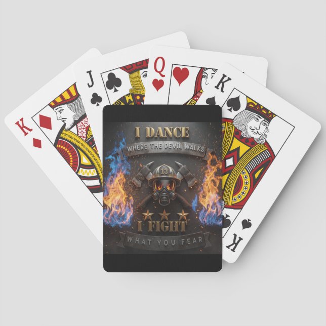 I Dance Where The Devil Walks 🔥 Playing Cards (Back)