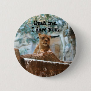 I dare you 2 inch round button