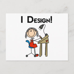I Design Tshirts and Gifts Postcard