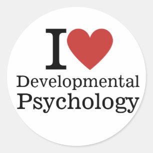 I ❤️ Developmental Psychology Students/Faculty Classic Round Sticker